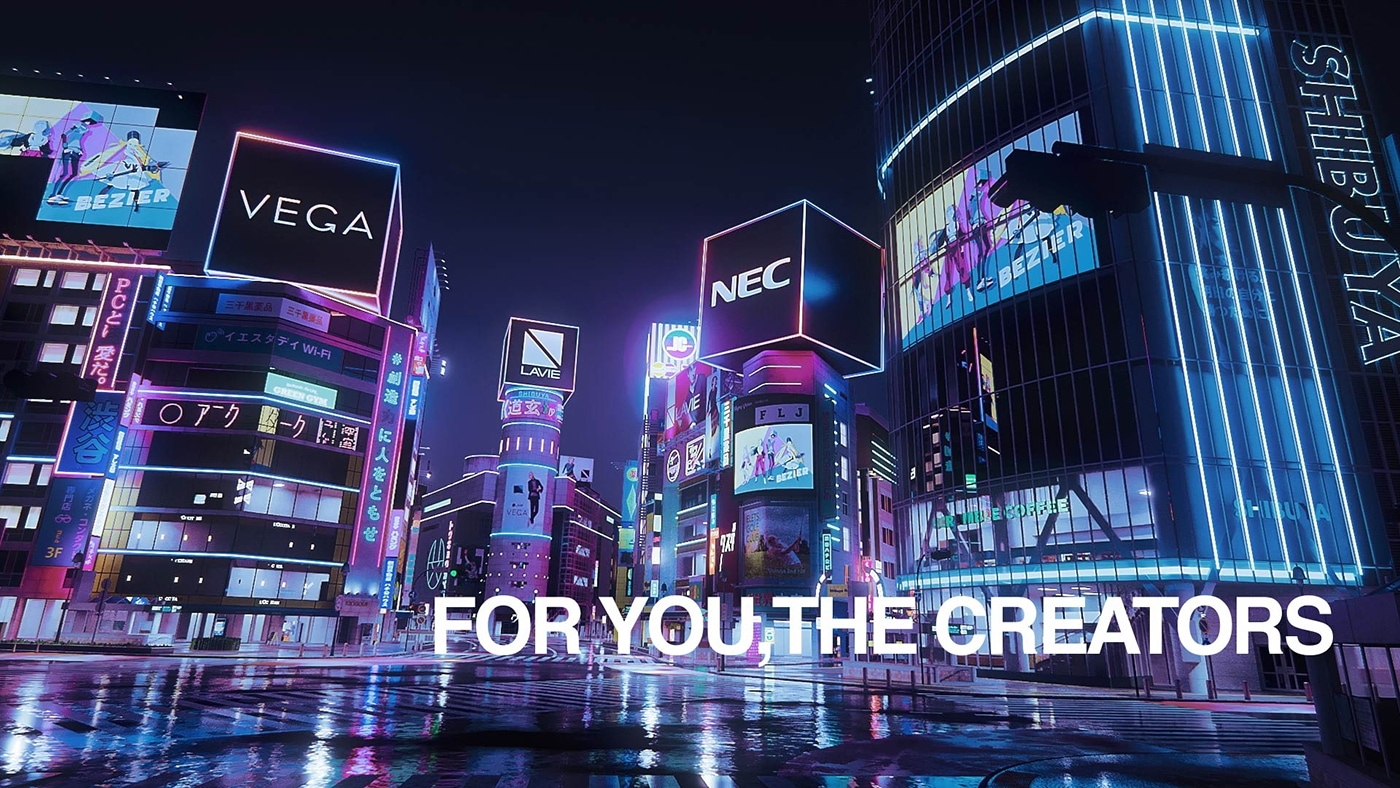 “NEC LAVIE VEGA” Product Movie
