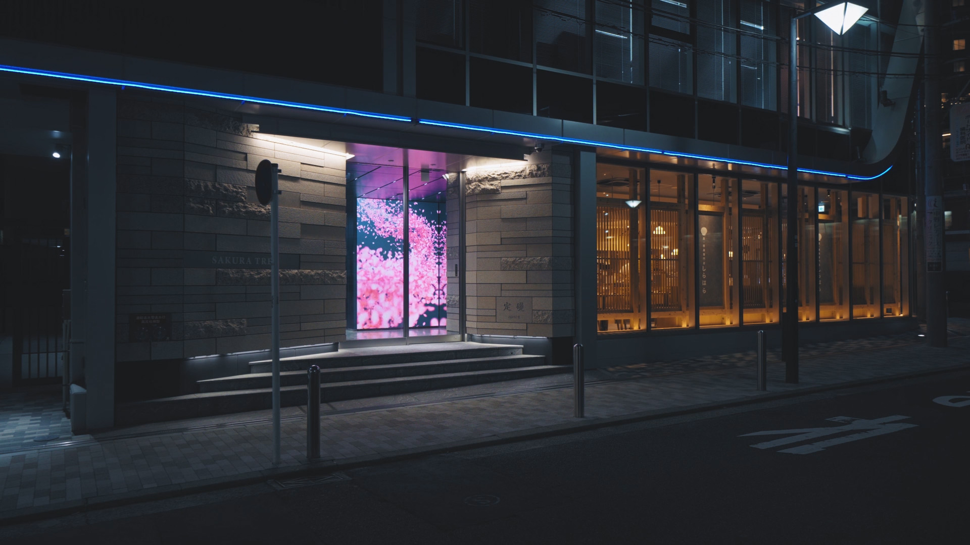 SAKURA TREE Entrance Movie