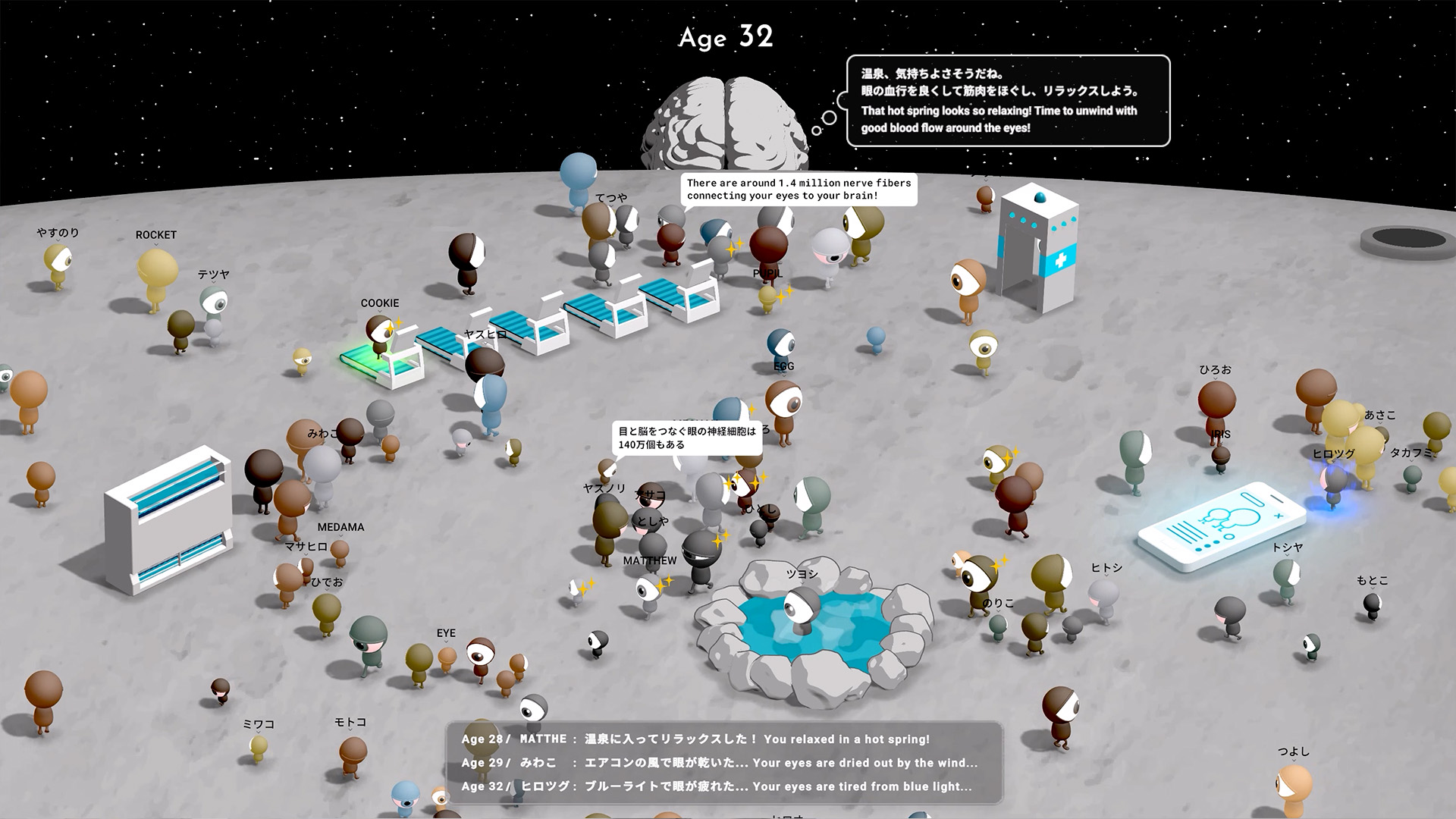 Eye Contact –未来の診療所–